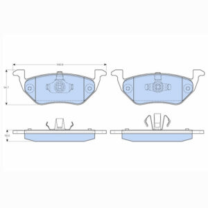 Δισκόφρενα ZTEC+ για Ford,Mazda